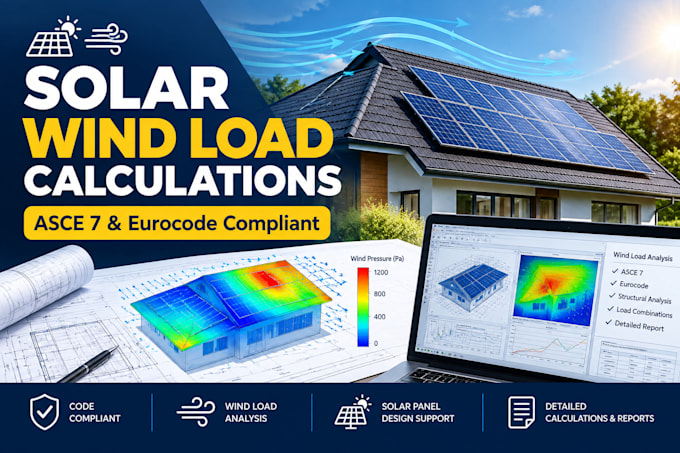do professional wind load calculations and reports