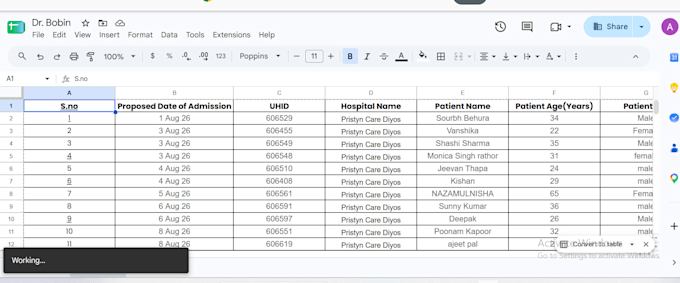 do data entry, data cleaning, excel formatting and data management
