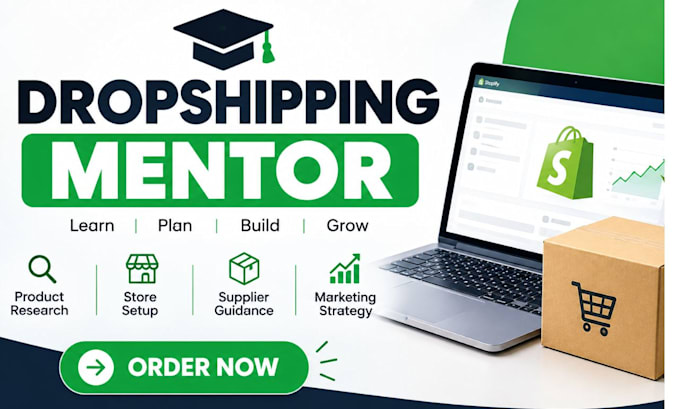 be your dropshipping mentor and ecommerce coach