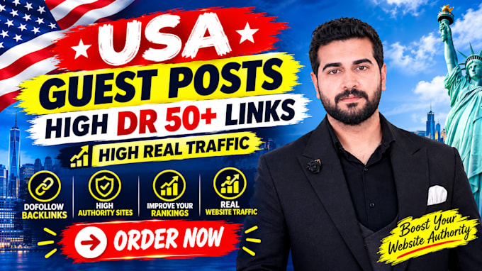 do usa guest post dofollow SEO backlinks, premium guest post