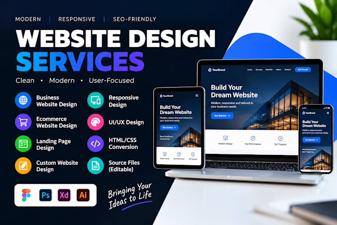design responsive SEO optimized ebay listing templates