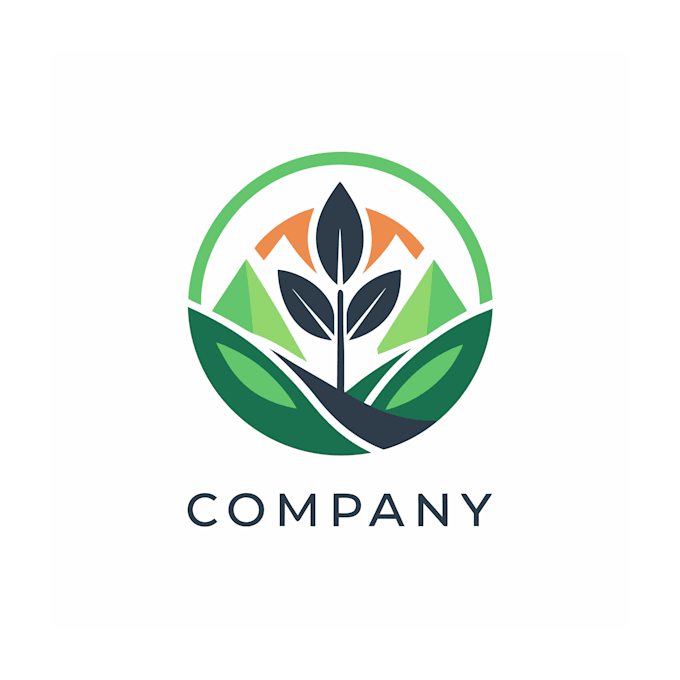 design a modern nature, organic, and eco logo