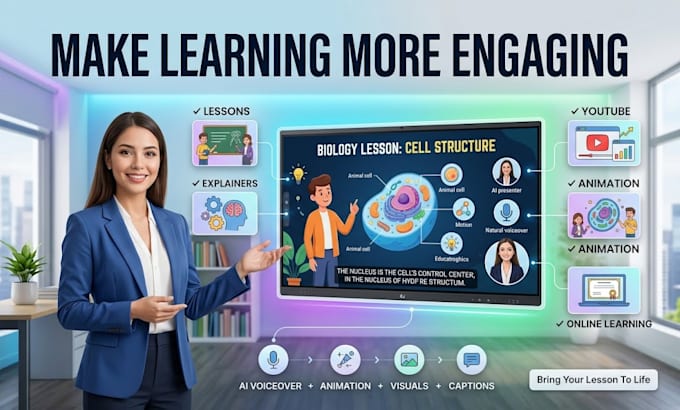 create ai animated explainer videos for elearning and training
