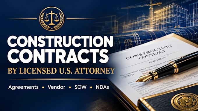 write ironclad construction vendor and building supply agreements