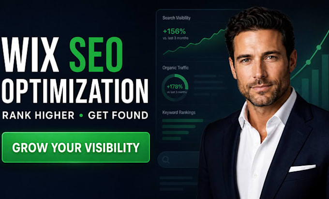 do wix SEO optimization wix website design, redesign and development for ranking