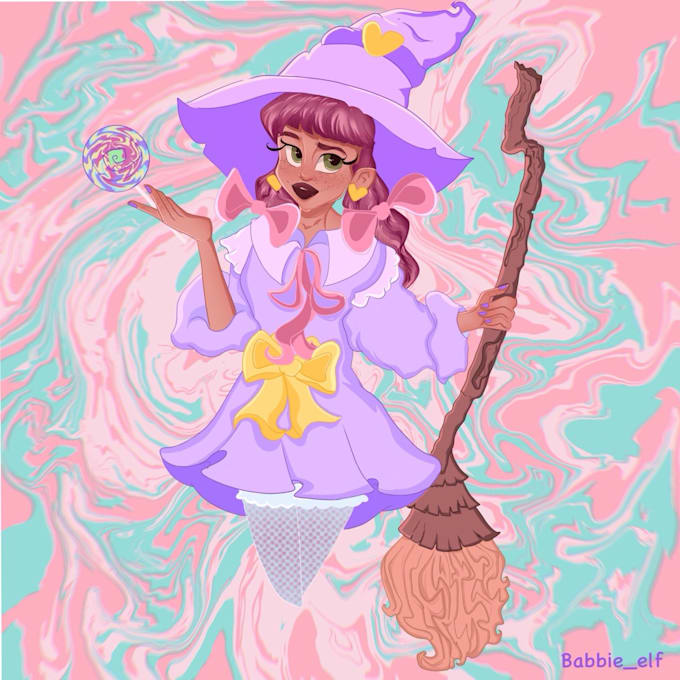 draw unique 2d stylised character art and illustration