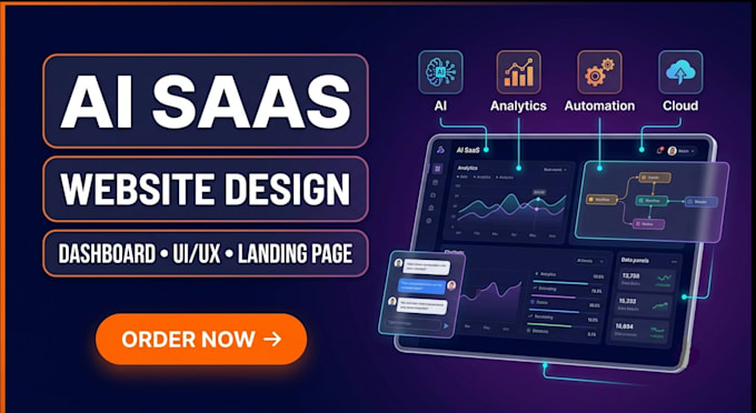 build a modern ai web app prototype or saas website