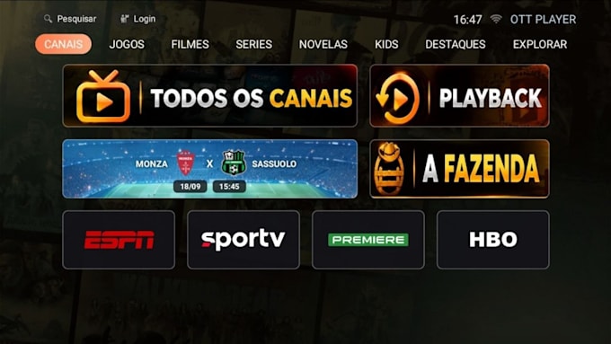 develop smart TV apps for fire TV, samsung,  and android TV