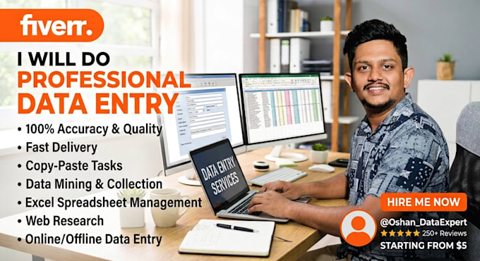 any data entry work accurately