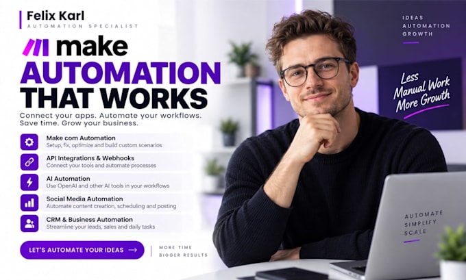 fix setup make com, make com automation, make automation and ai automation