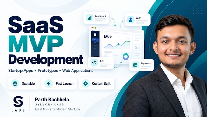 build your saas mvp or startup web application