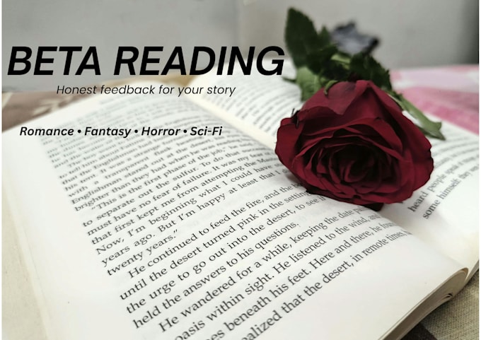 beta read your fiction manuscript