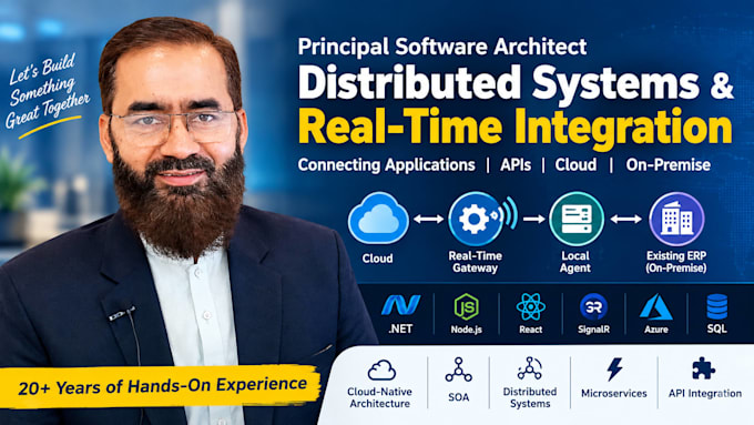 design and build real time API integrations and distributed systems