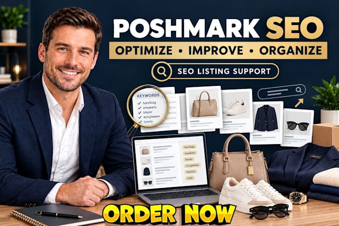optimize your poshmark listings with SEO titles and descriptions
