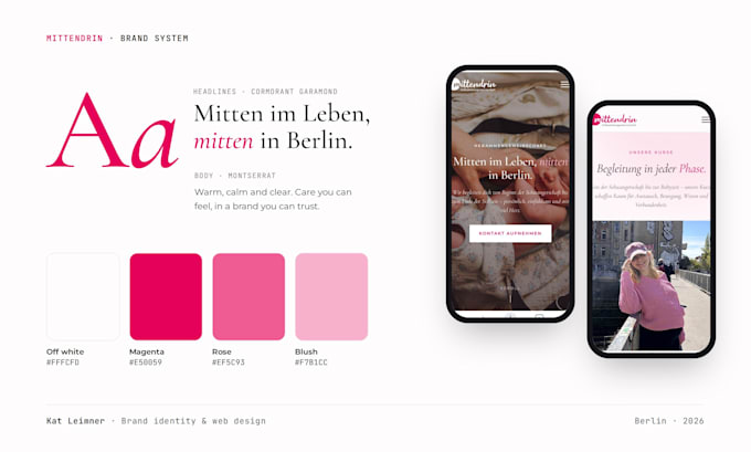 create a calm, distinctive brand identity for your business