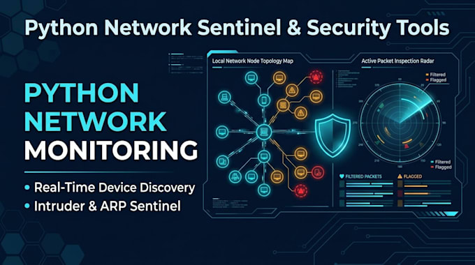 build custom python network monitoring and device discovery scripts