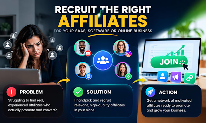 recruit high quality affiliates for your saas affiliate program