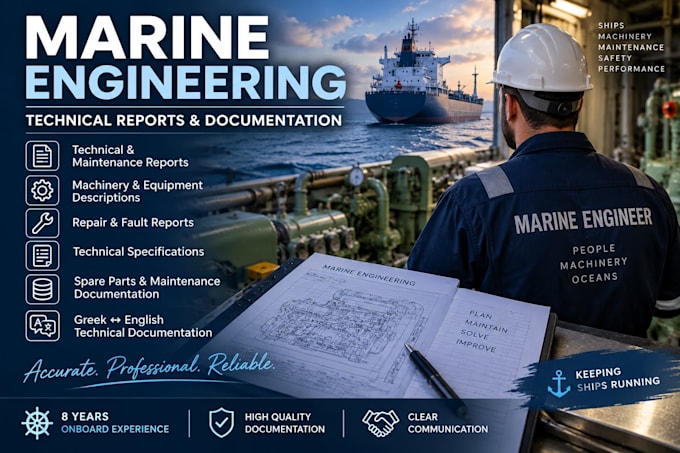 write and translate professional maritime technical documents