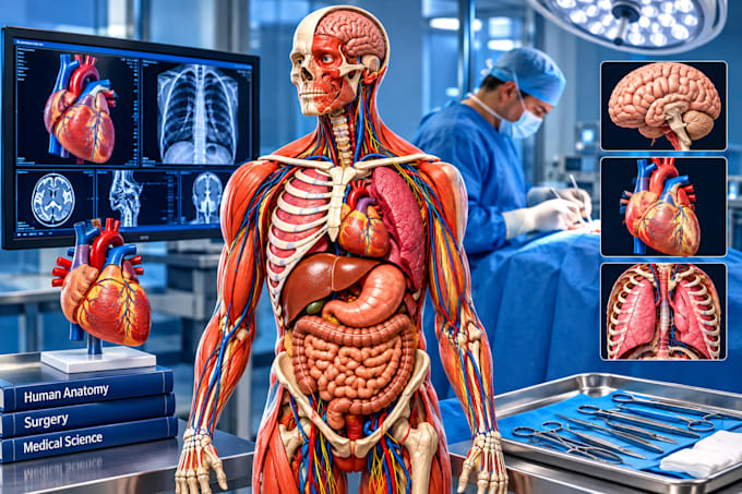 create 3d medical, anatomy, surgery and device animations