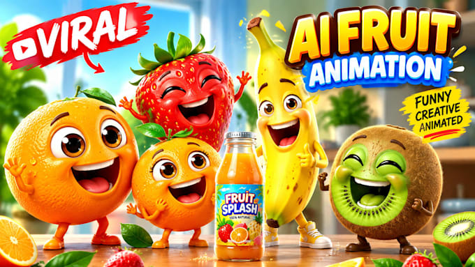 create ai talking fruit animation video ai talking fruit talking object