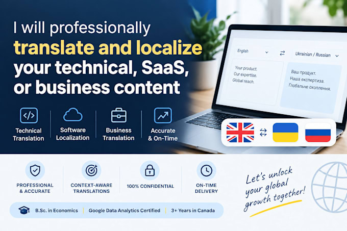 translate and localize your technical, saas, or business content