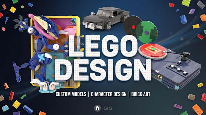 design lego builds customized for you or your company