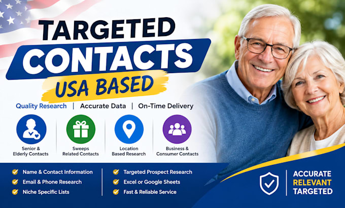 sweeps leads, usa leads, senior elderly leads, leads