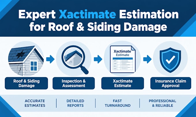 do expert xactimate estimation for roof and siding damage