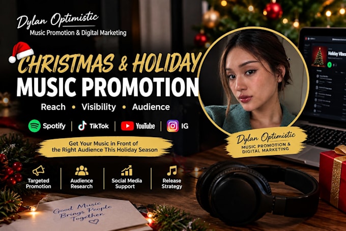 promote your christmas or holiday music release