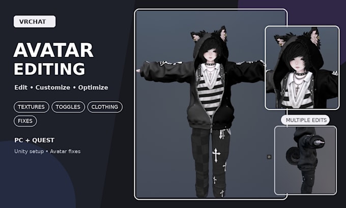 edit customize and optimize your vrchat avatar