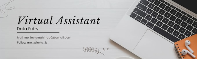 be your virtual assistant for data entry and administrative tasks