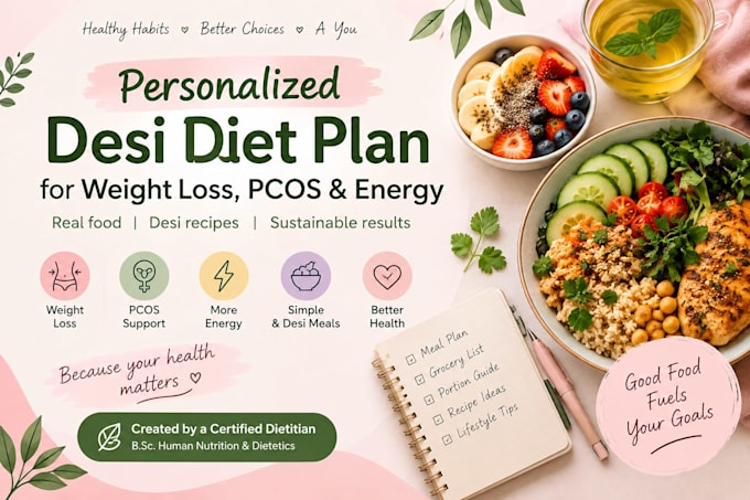make your personalized desi diet plan for weight loss