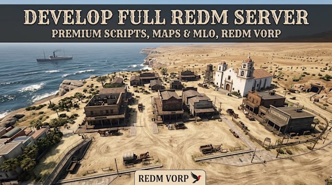velop full redm server, premium scripts, maps and mlo, redm vorp