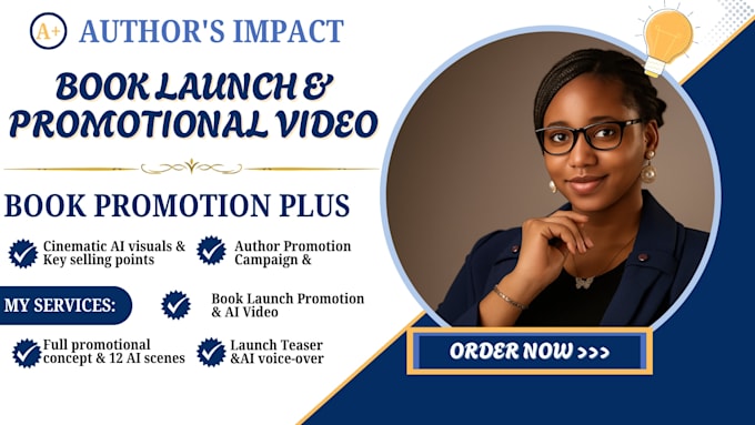 create an ai book promo video for your book launch