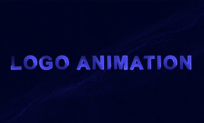 create a clean and modern 2d logo animation