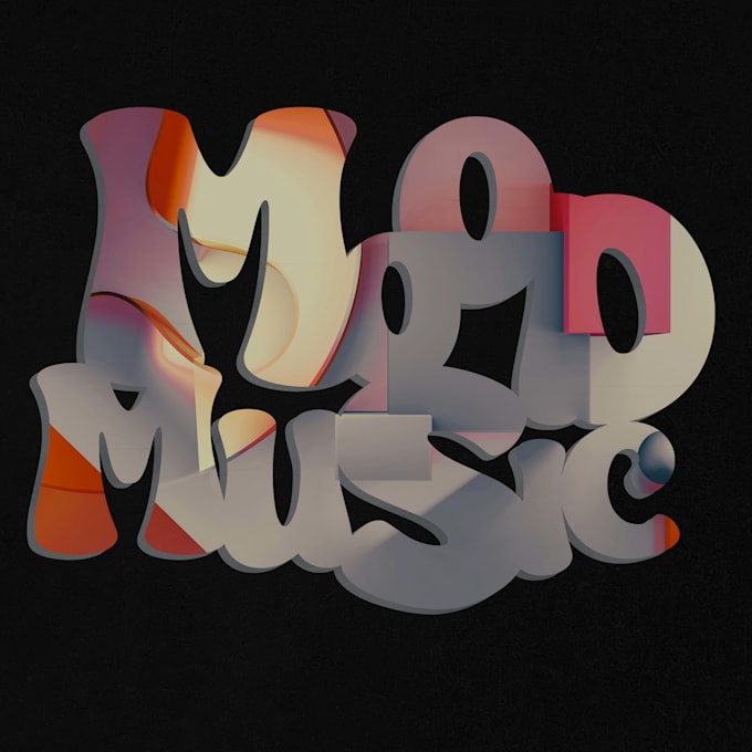 professional mood music artwork 100 procent human made