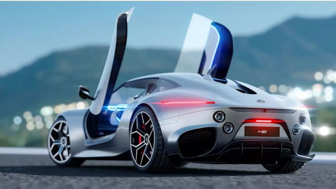 create 3d mechanic car model automotive part suv cad body kit 3d printing