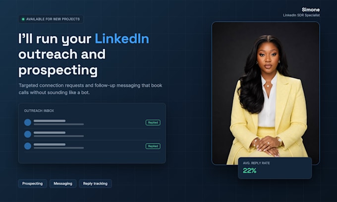 run your linkedin sdr outreach and prospecting