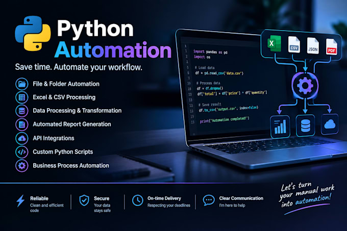 automate repetitive tasks with python