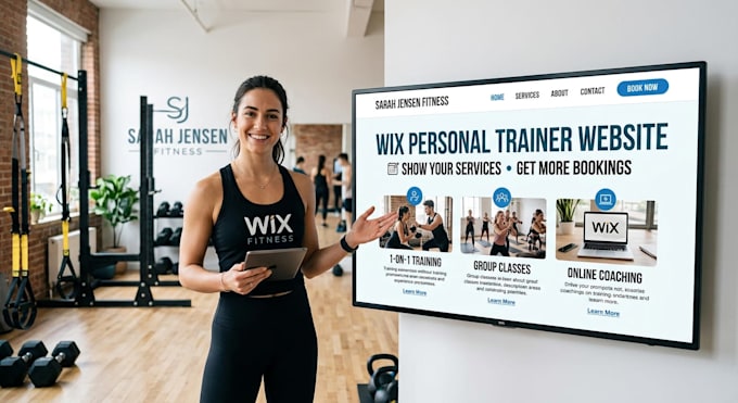 build a wix personal trainer website with consultation booking