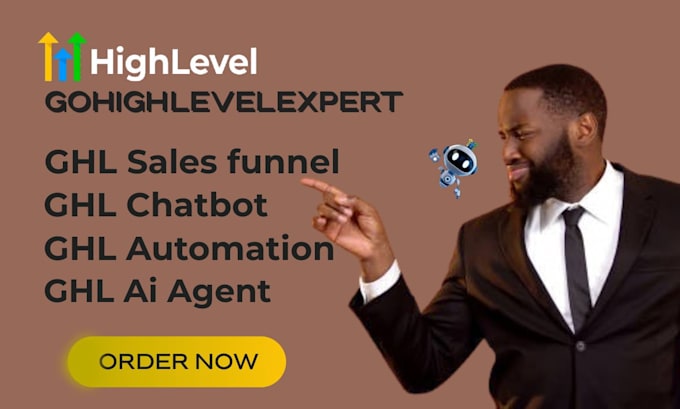 setup ghl sales funnel, automation, ai agent, ghl chatbot