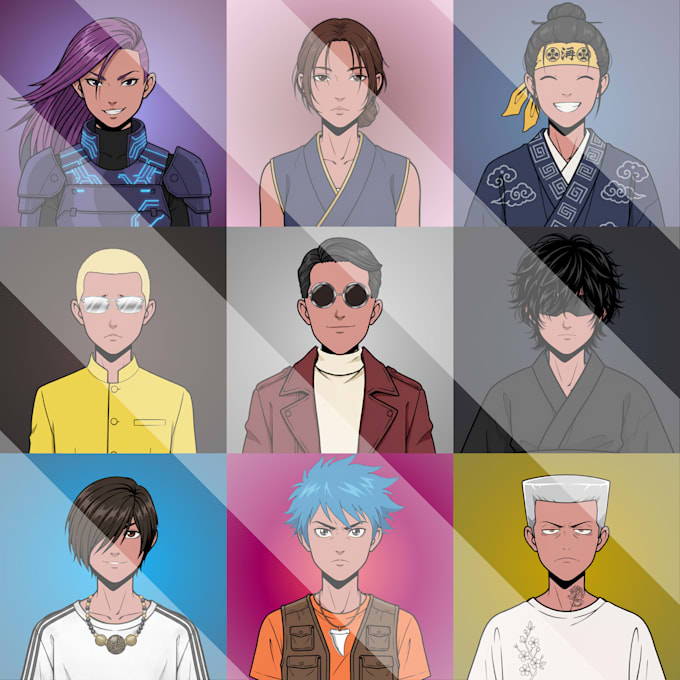 make high quality nft art for you