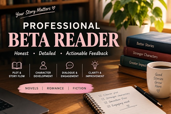 be your professional beta reader and critique partner