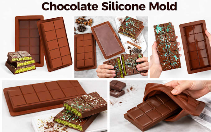 design custom silicone molds for cake chocolate baking and candy