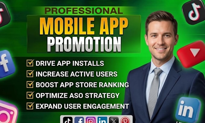 promote mobile app ios android app promotion app install mobile app marketing