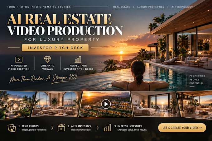 create ai investment pitch video