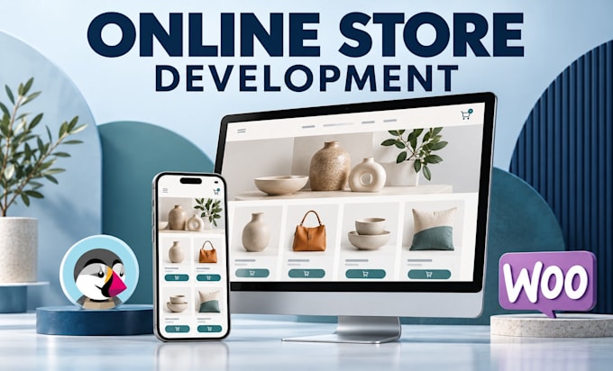 build your prestashop or woocommerce store