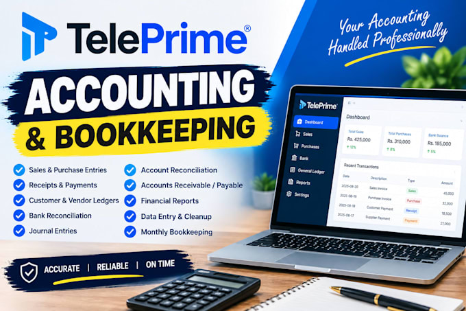 teleprime accounting, bookkeeping and data entry