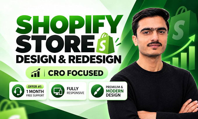 do shopify store design, high converting ecommerce website, shopify cro expert