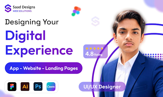 design or redesign a modern websites in figma